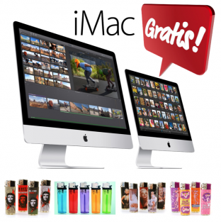 GRATIS Nieuwste Apple iMac 21,5 of 27 Inch